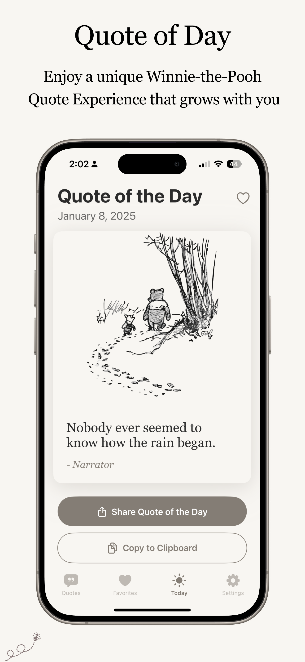 Winnie-the-Pooh Quote Journal screenshot 4